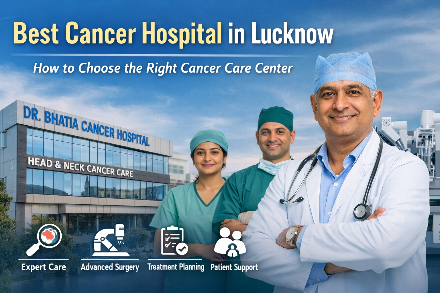 Dr. Bhatia Cancer Hospital in Lucknow